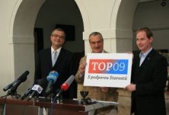 Hlavní obrázek, ke článku TOP 09: Náklady volební kampaně