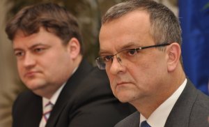 Miroslav Kalousek a Ondřej Jakob