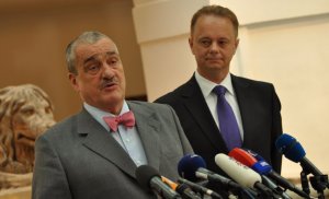 Karel Schwarzenberg a Tomáš Tesař