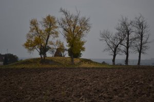 Zastávka číslo tři - mohyla na Bílé hoře.