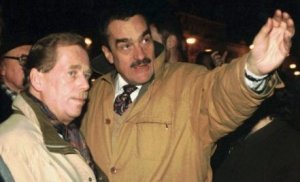 Václav Havel a Karel Schwarzenberg