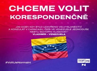 Chceme volit korespondenčně - Vladimír, Venezuela