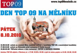 Den TOP 09 na Mělníku, volby 2010 Den TOP 09 na Mělníku, volby 2010