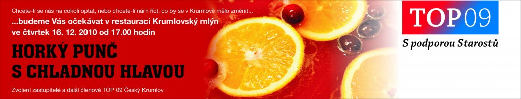 Pozvánka na setkání s občany v Českém Krumlově Pozvánka na setkání s občany v Českém Krumlově