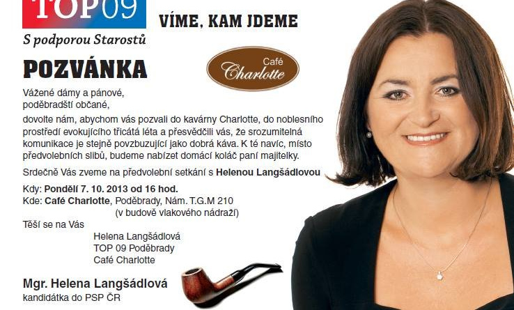 S Helenou Langšádlovou v Poděbradech