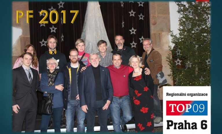 Členové a podporovatelé TOP 09 Praha 6 se sešli v Písecké bráně