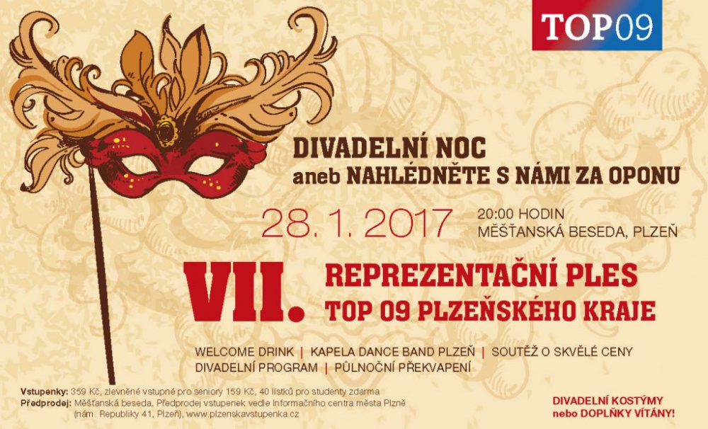 TOP 09 bude v Plzni tančit již po sedmé