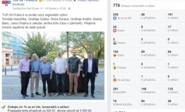 Facebookové stránky TOP 09 Praha 6 zpříjemnily mnoha lidem páteční odpoledne