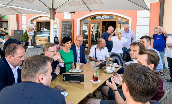 setkání s veřejností v Litomyšli