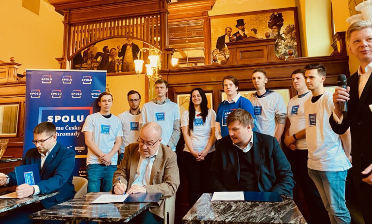 Plzeň volí SPOLU: ODS, TOP 09 a KDU-ČSL podepsaly memorandum o spolupráci
