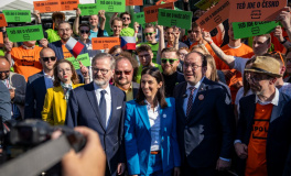 TEĎ JDE O VŠECHNO: Koalice SPOLU odstartovala největší předvolební tour v historii České republiky