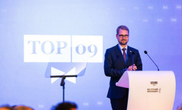 Nový předseda TOP 09: Musíme být schopni existovat samostatně, sloučení s ODS není na stole