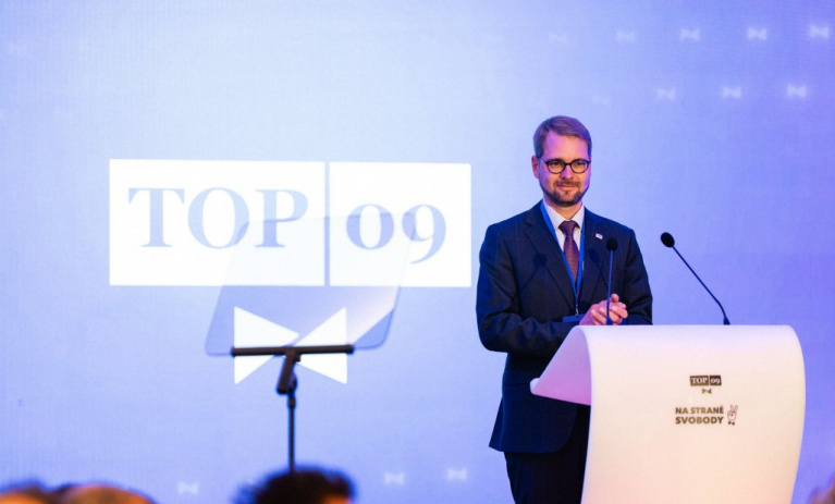 Nový předseda TOP 09: Musíme být schopni existovat samostatně, sloučení s ODS není na stole