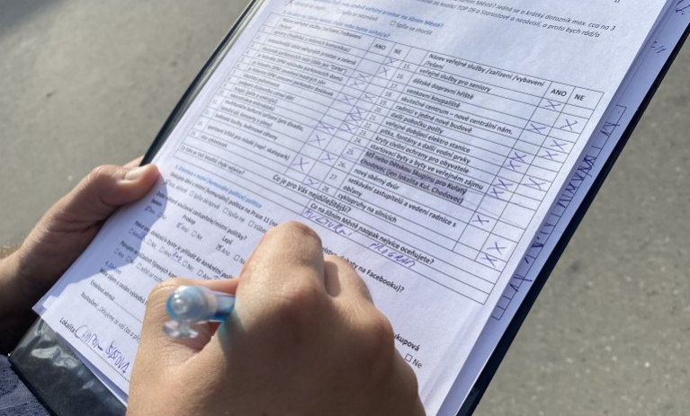 Kontaktní kampaň - dotazník - Spokojenosti se životem na Jižním Městě