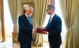 Veřejné finance, euro i školství. Matěj Ondřej Havel jednal s prezidentem Petrem Pavlem