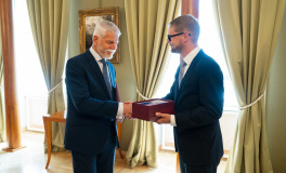 Veřejné finance, euro i školství. Matěj Ondřej Havel jednal s prezidentem Petrem Pavlem