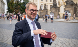 Vzkaz Matěje Ondřeje Havla příznivcům po setkání s prezidentem republiky Petrem Pavlem