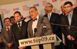 Úvodní slovo pronesl předseda TOP 09 Karel Schwarzenberg