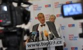 Karel Schwarzenberg a František Laudát
