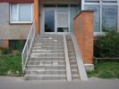 Jedno ze schodišť u objektu Milánská 452-460