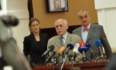 Bedřich Moldan, Karel Schwarzenberg a tisková mluvčí Alžběta Plívová