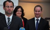 Poslanci Jan Farský, Helena Langšádlová, Petr Gazdík