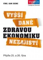 Vyšší daně zdravou ekonomiku nezajistí