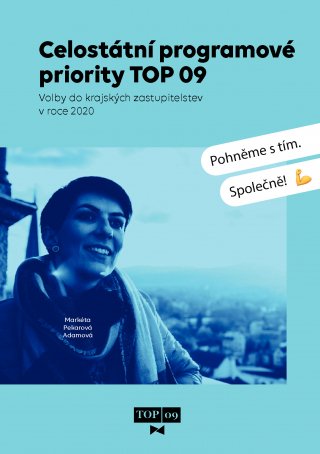 Program TOP 09 a lídři do krajských voleb