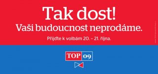 Tak dost! Vaši budoucnost neprodáme.