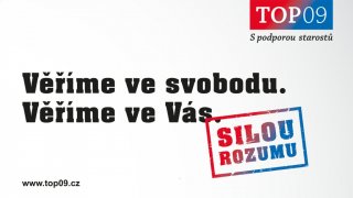 Věříme ve svobodu. Věříme ve Vás.