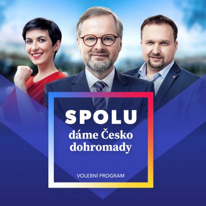 SPOLU dáme Česko dohromady - Volební program 2021 koalice ODS, KDU-ČSL, TOP 09