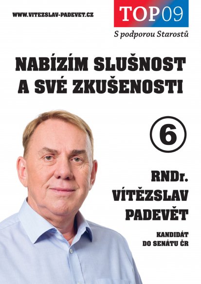 Plakát A3 Vítězslav Padevět