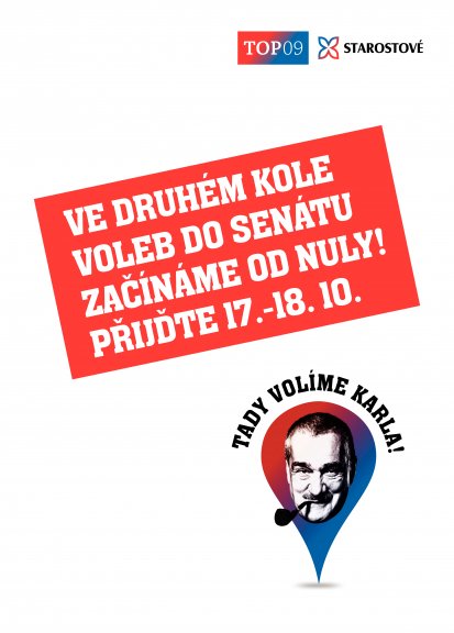 Ve druhém kole voleb do Senátu začínáme od nuly!