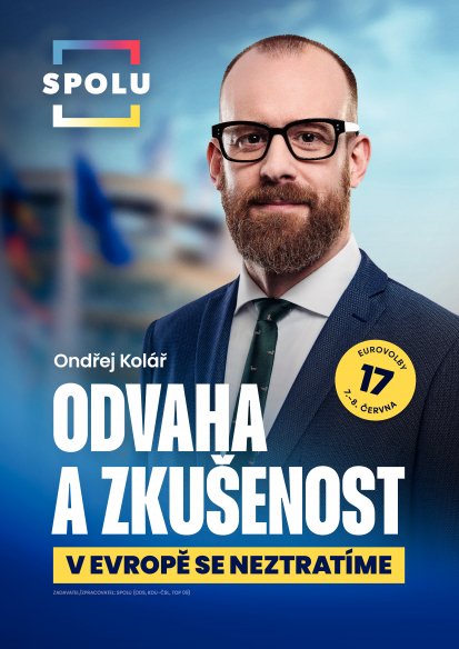 Plakát A4 Odvaha a zkušenost Ondřej Kolář