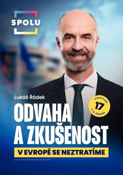 Plakát A4 Odvaha a zkušenost Lukáš Řádek