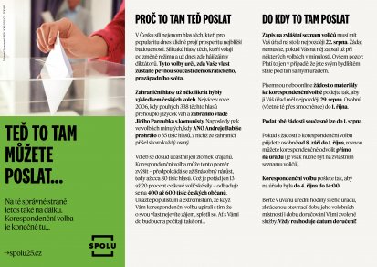 Teď to tam můžete poslat