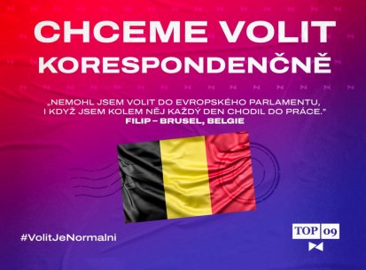 Chceme volit korespondenčně - Filip, Brusel