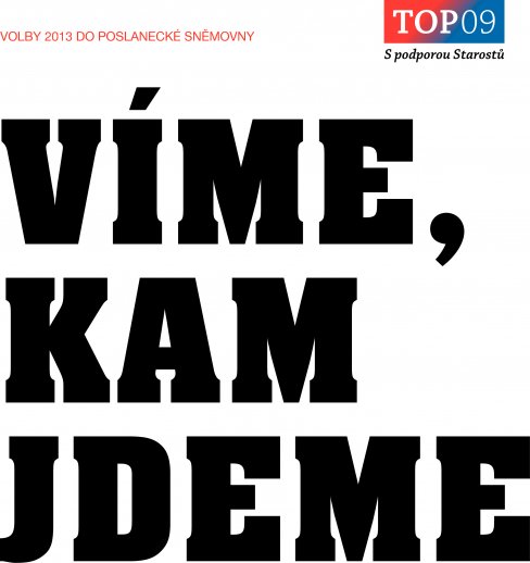 Volební program 2013 do Poslanecké sněmovny