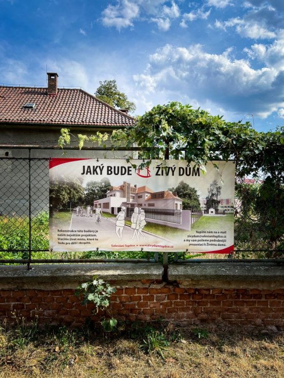 živý dům Teplice