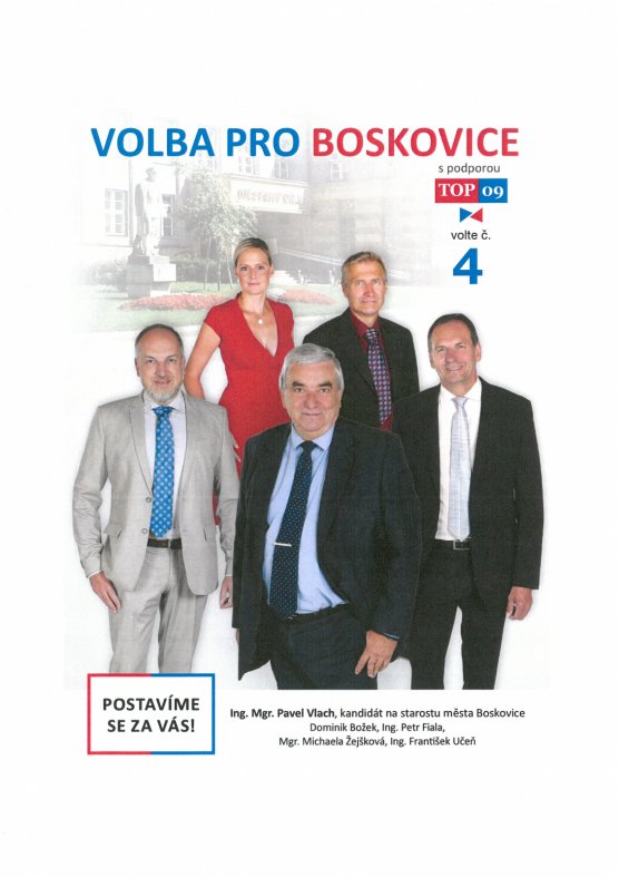 Volba pro Boskovice 2018