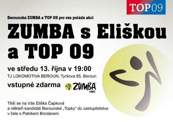 ZUMBA s Eliškou