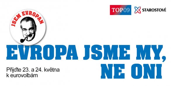 Evropa jsme my, ne oni (úvodní fotka pro Twitter účet)