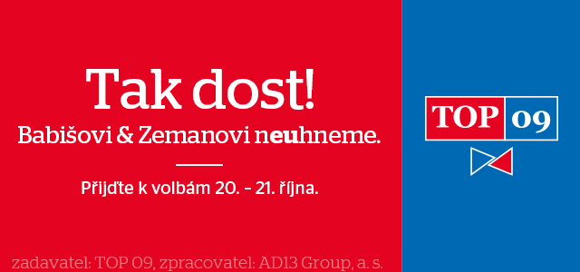 Tak dost! Babišovi & Zemanovi neuhneme.