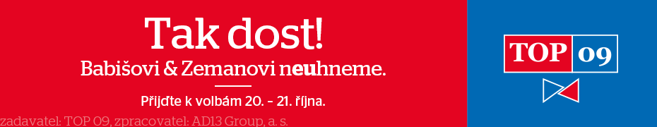 Tak dost! Babišovi & Zemanovi neuhneme.