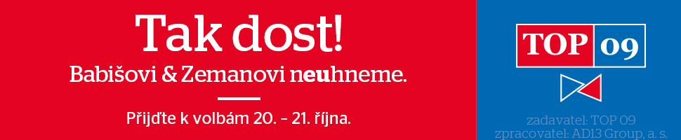 Tak dost! Babišovi & Zemanovi neuhneme.