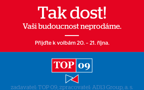 Tak dost! Vaši budoucnost neprodáme.