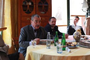 LBK: Restaurace Milenium setkání s členy Karel Schwarzenberg,Horáček,Korselt