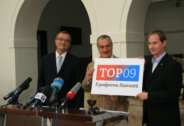 TOP 09: Náklady volební kampaně