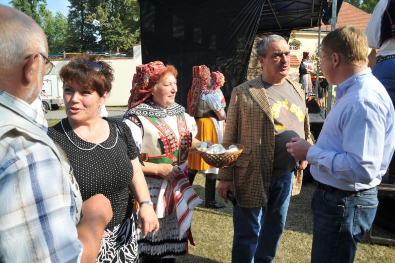 Karel Schwarzenberg na 1. malostranském vinobraní
