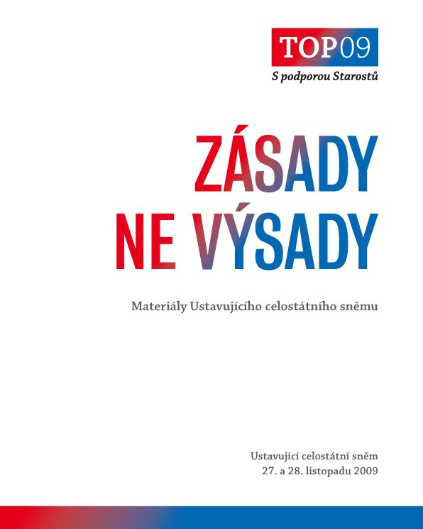 Zásady, ne výsady